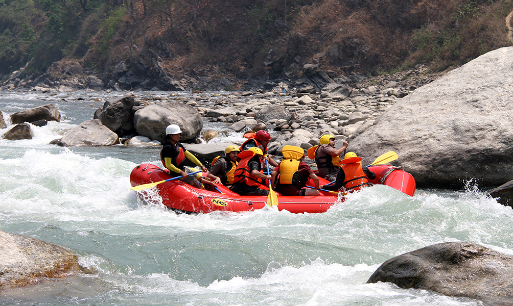 White Water Rafting in Nepal